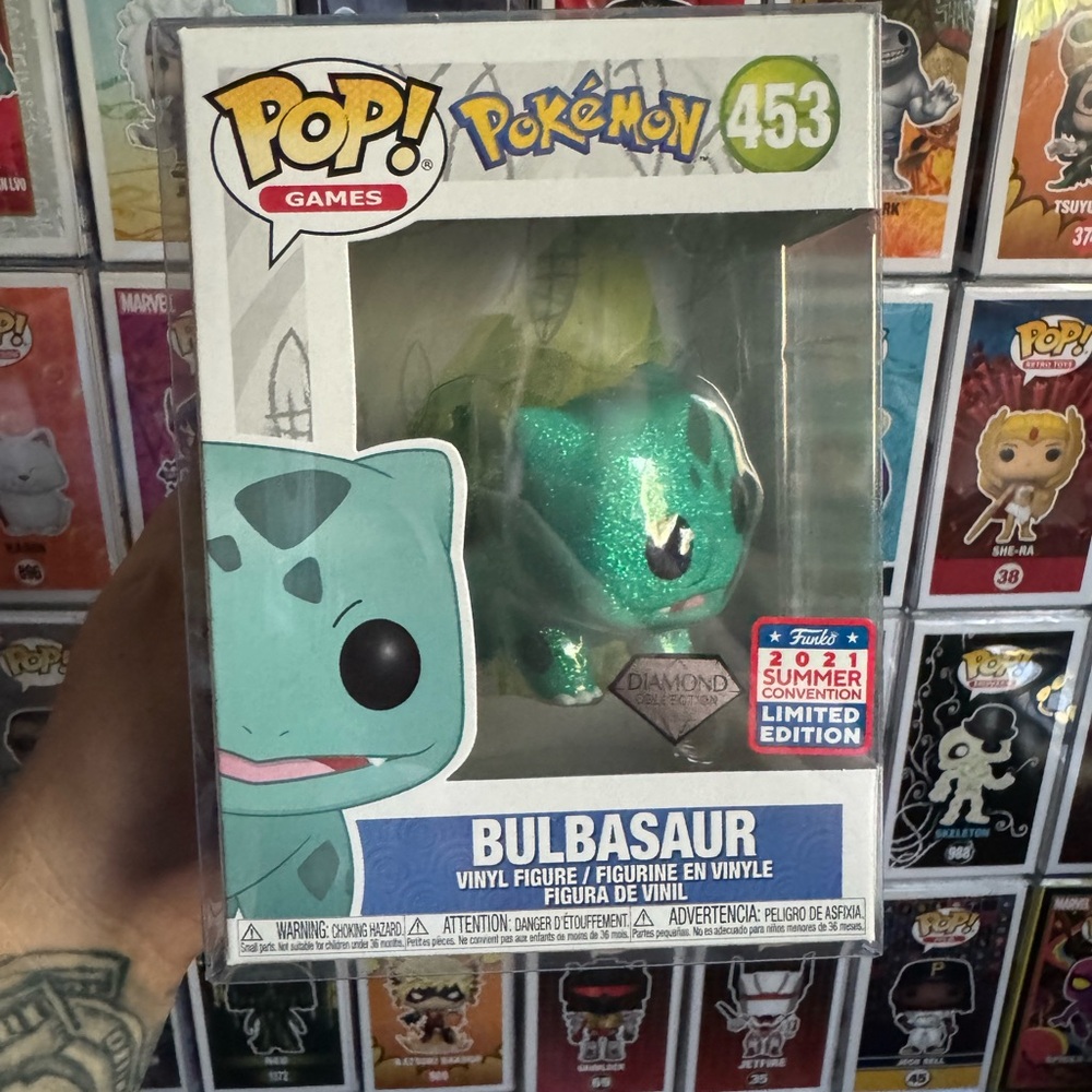 Funko Pokémon Bulbasaur Diamond Edition - Sparkling Green